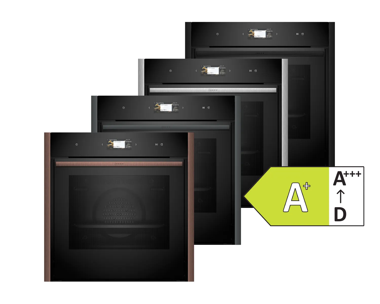 N 90 Dampfbackofen 60 x 60 cm Flex Design