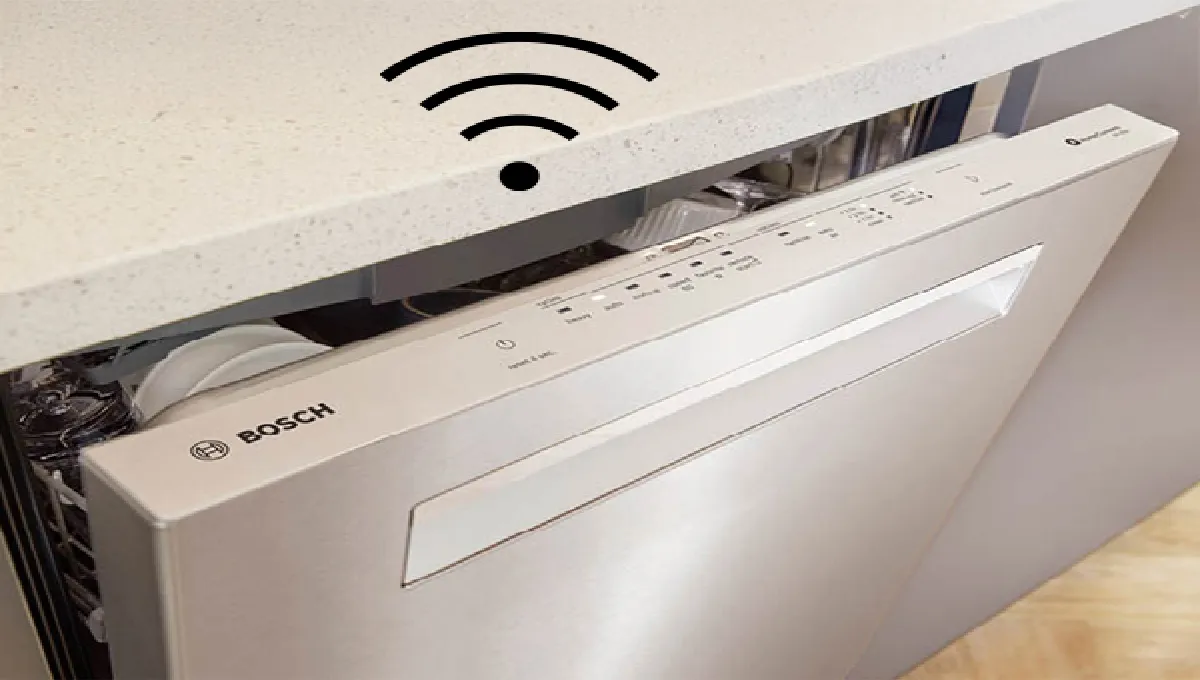 Bosch home connect smart dishwasher