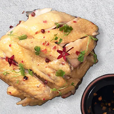 Cooking instruction of Cantonese Poached Chicken