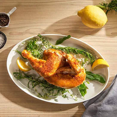 Cooking instruction of Grilled chicken with herbs
