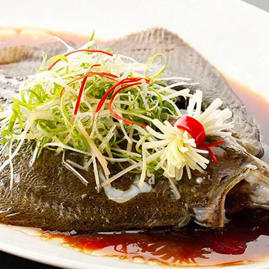 Cooking instruction of Cantonese Steamed Turbot