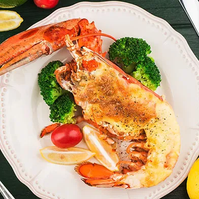 Cooking instruction of Lobster Thermidor