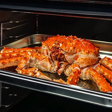 Cooking instruction of Steamed long-legged crab 