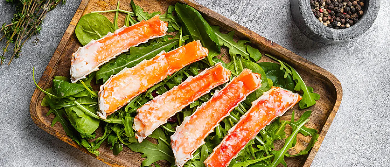 Cooking instruction of Baked Alaskan King Crab Legs
