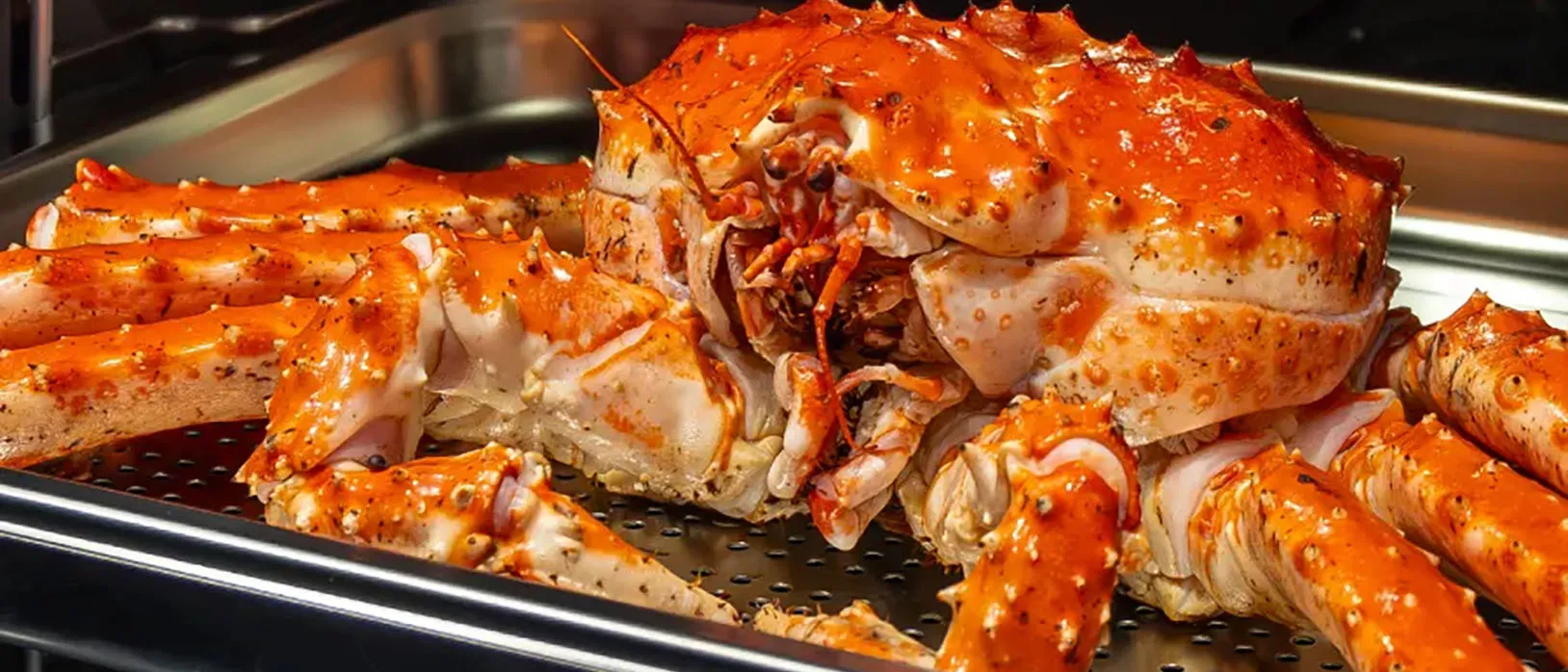 Cooking instruction of Steamed long-legged crab