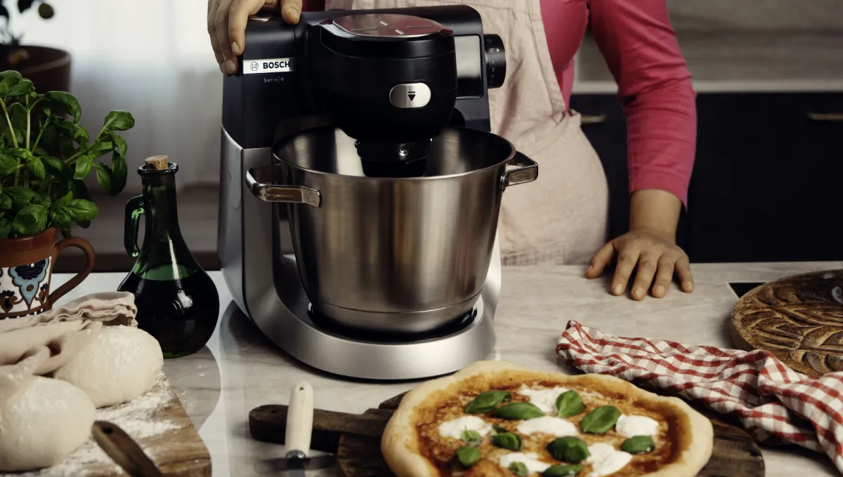Zeinas godaste pizza med perfkt pizzabotten.