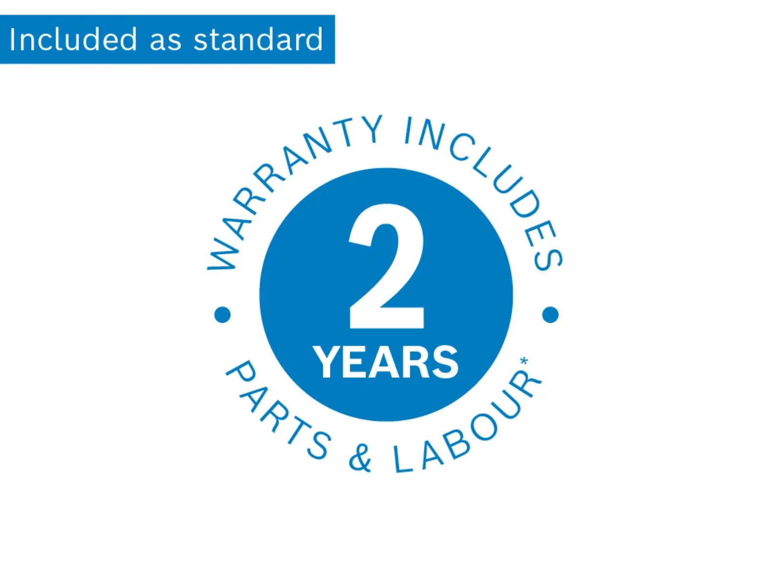 2 year warranty badge