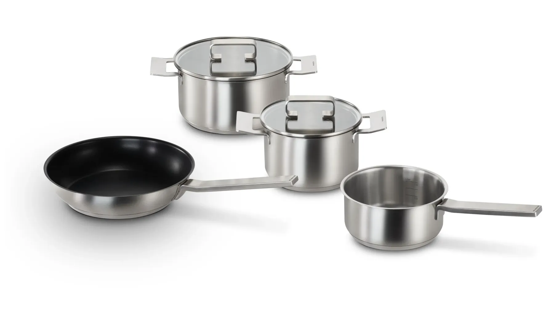 Induktionsgeschirr, 4-teilig