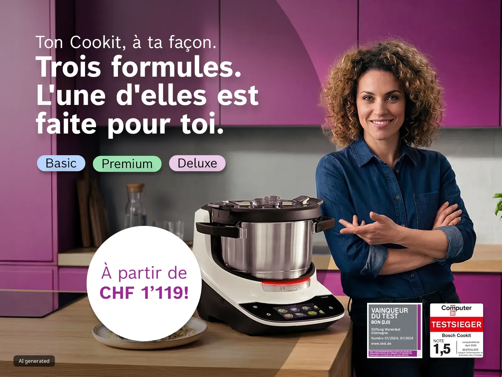 Ton Cookit, à ta façon.