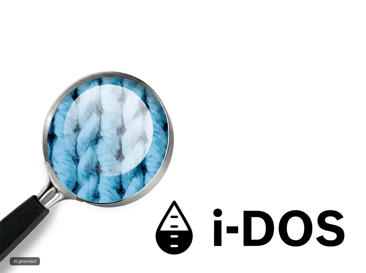 magnify glass i-dos water droplet