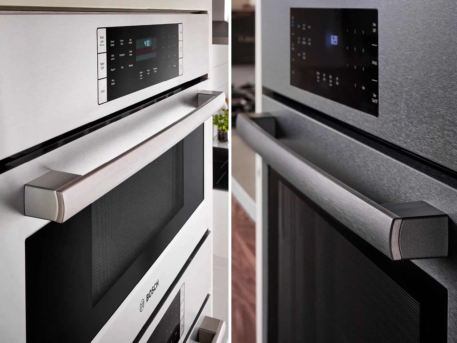 Bosch Wall Oven Stainless Black Stainless SBS