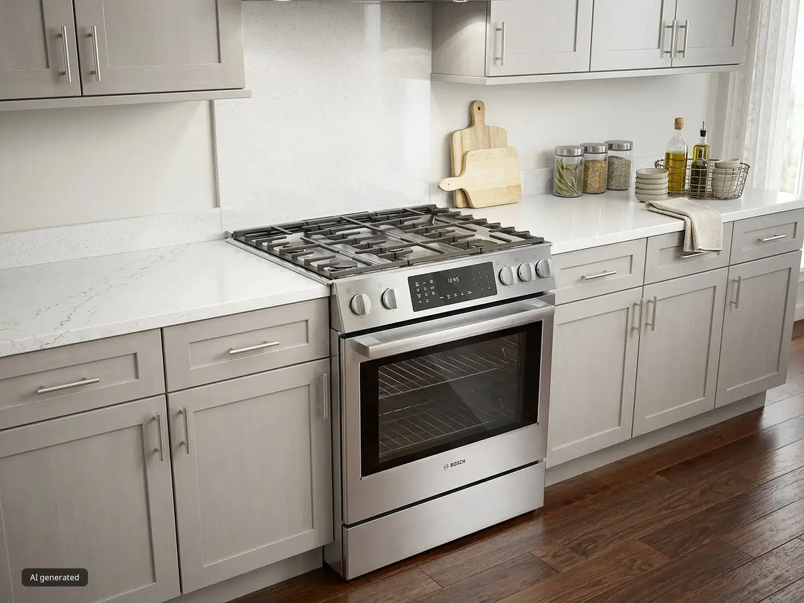 Bosch Dual-fuel freestanding ranges
