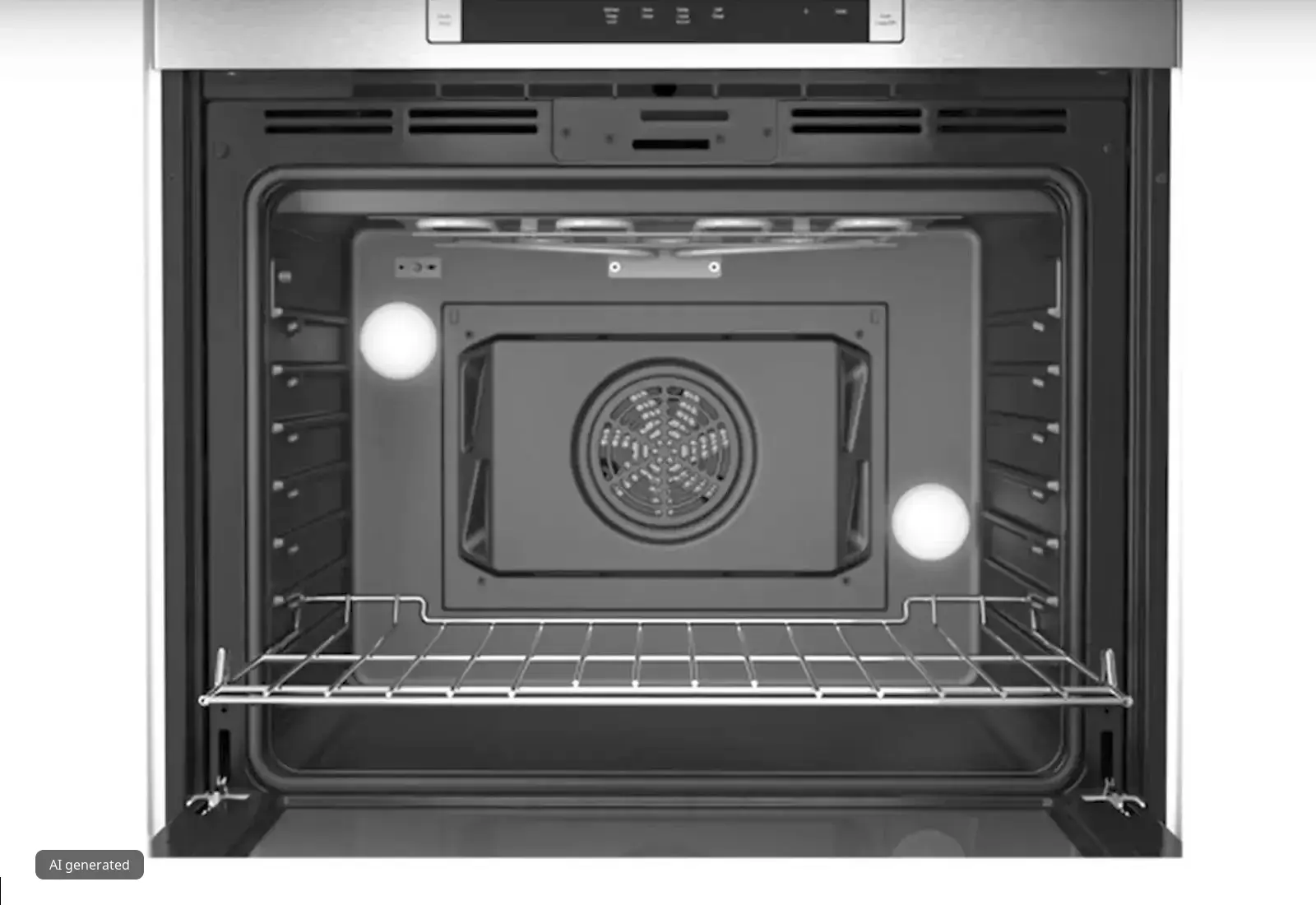 dual fuel range with convection multi rack