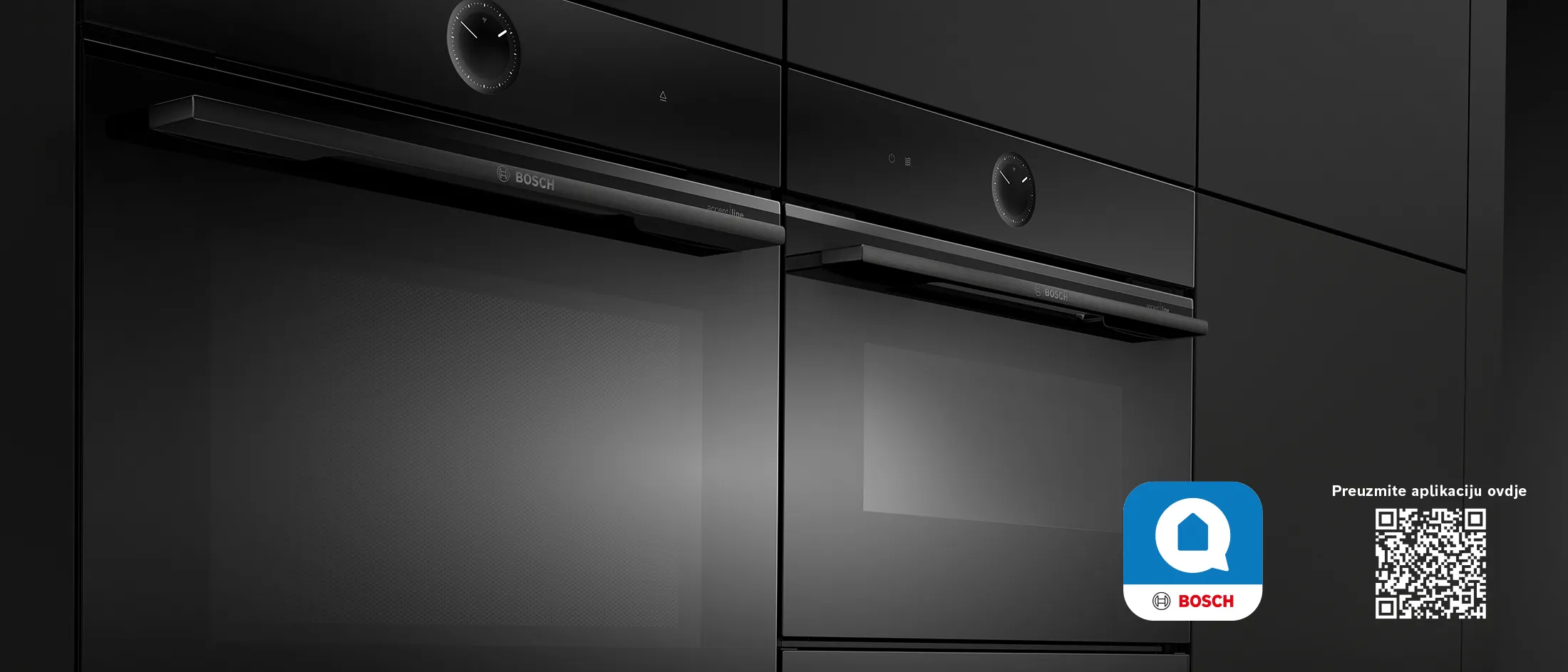 Home connect natpis na accentline kuhinji