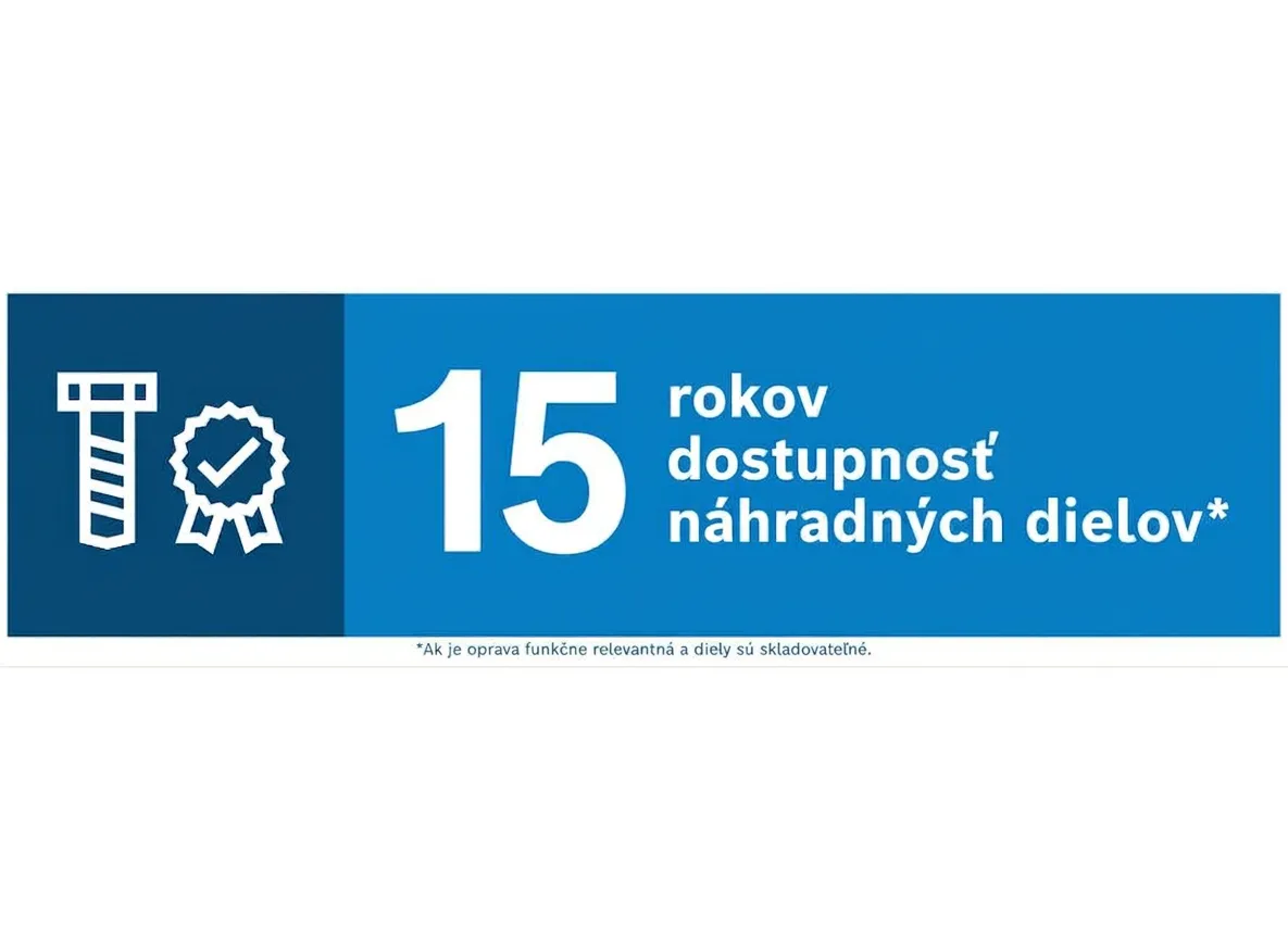 15 rokov dostupnost náhradných dielov
