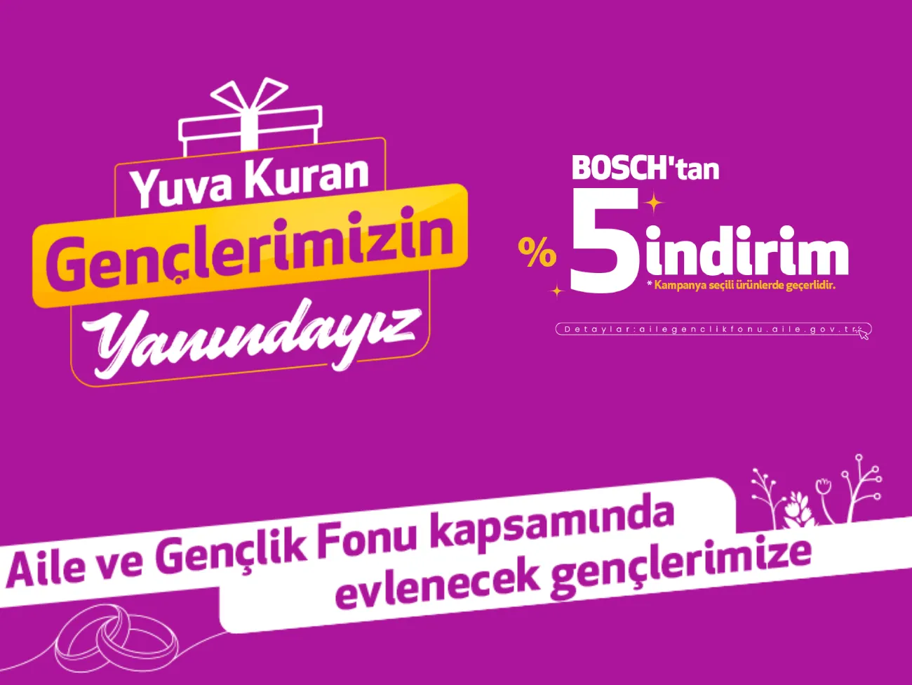 Yuva Kuran Gençlerimizin Yanındayız!