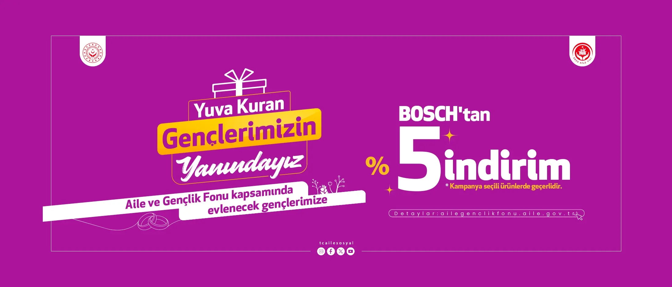 Beyaz arka planda "Bosch Flex Large buzdolaplarıyla tanışın." başlığı, açıklama metni ve mavi "Ürünleri keşfedin" butonlu tanıtım paneli.