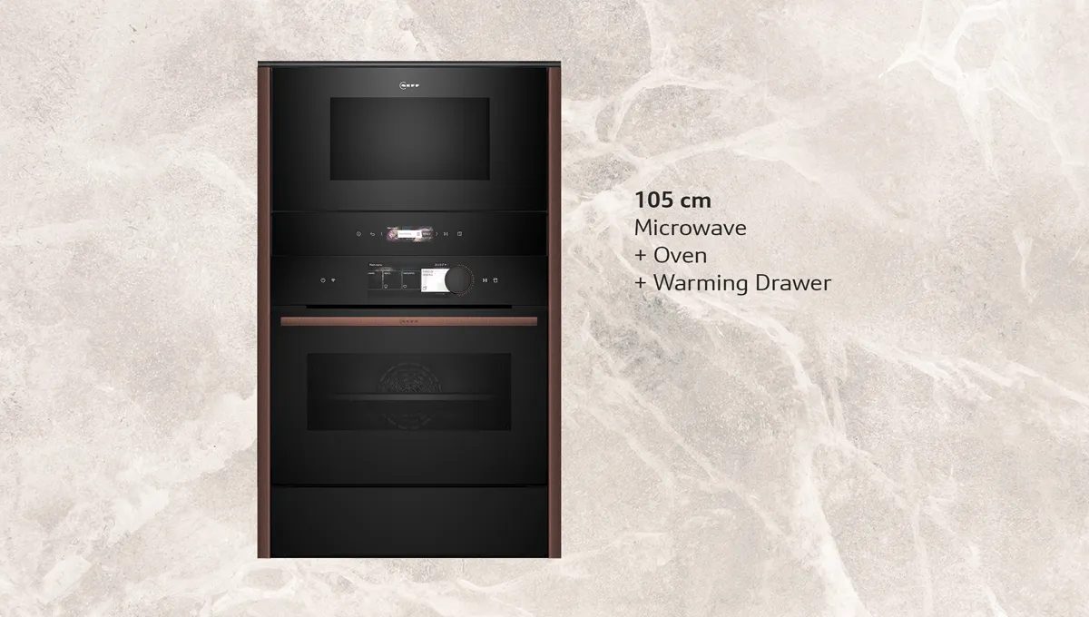 105 cm microwave and oven combination