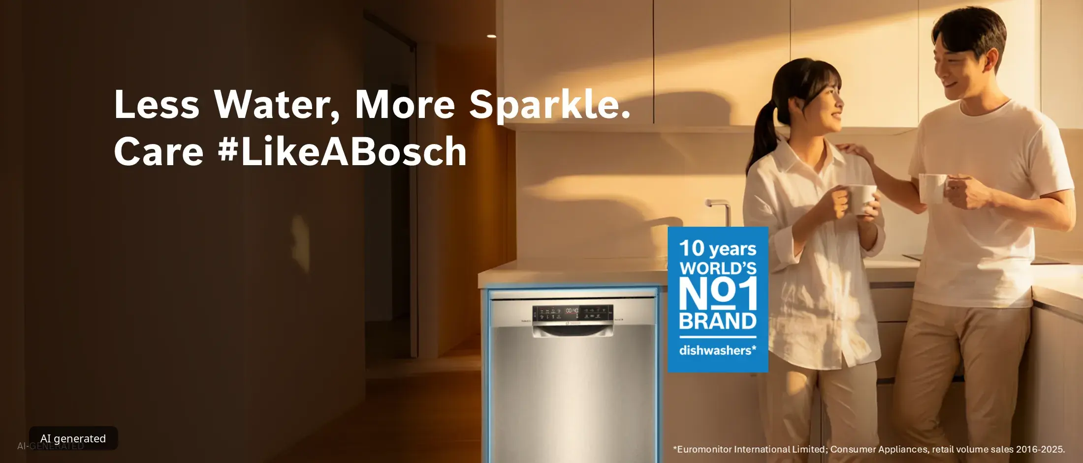 Care #LikeABosch with Bosch Dishwasher