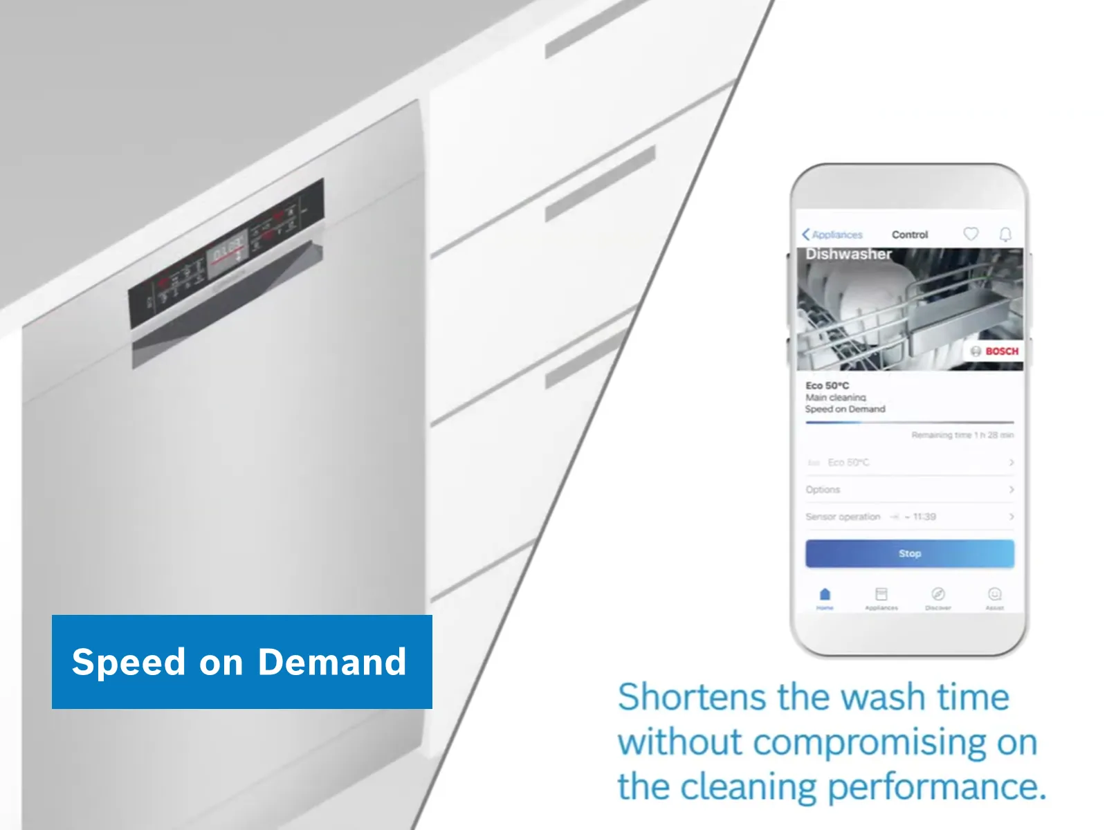 Bosch Dishwashers with Home Connect - Speed on Demand