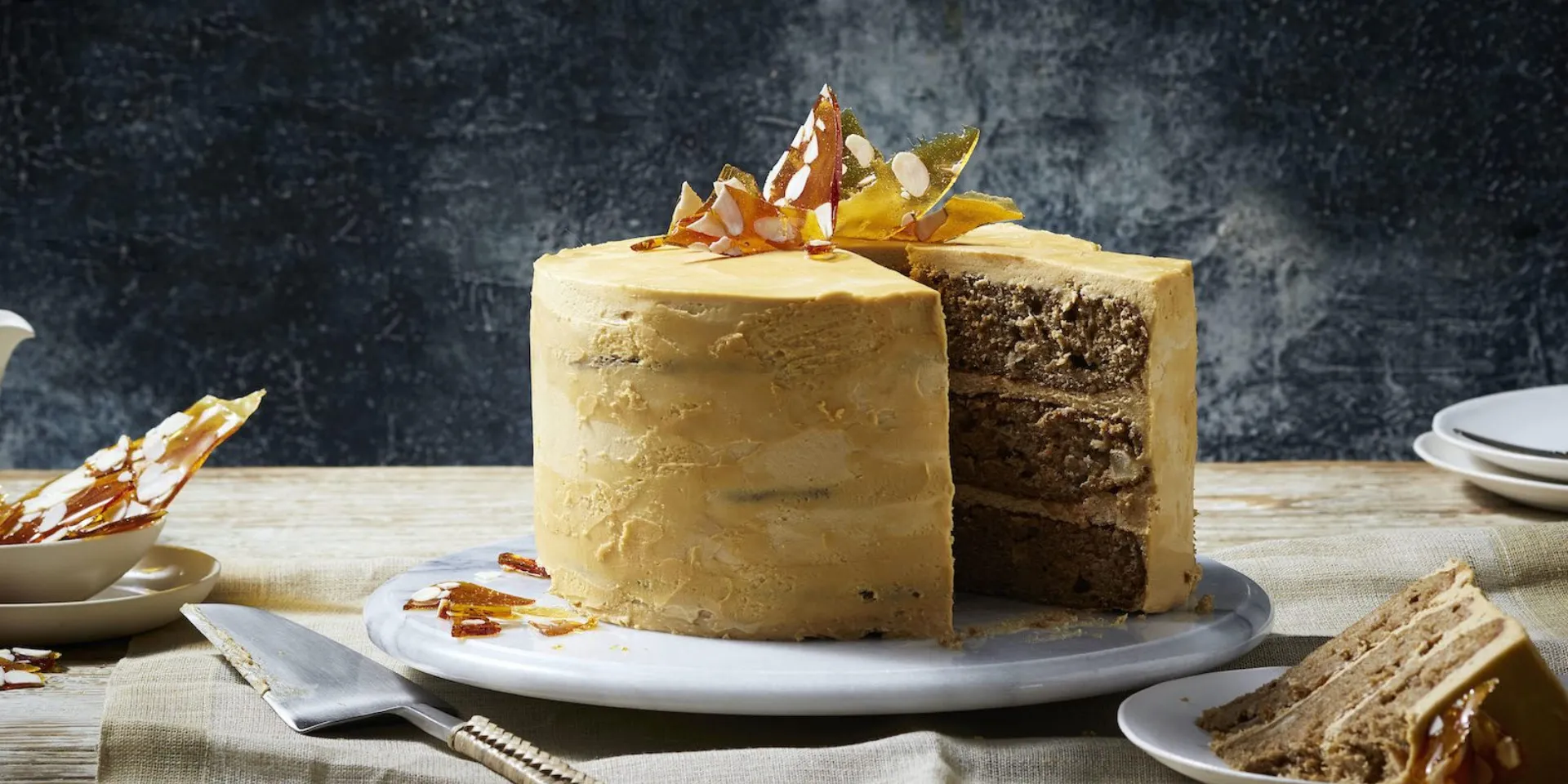 Apple and Salted Caramel Layer Cake