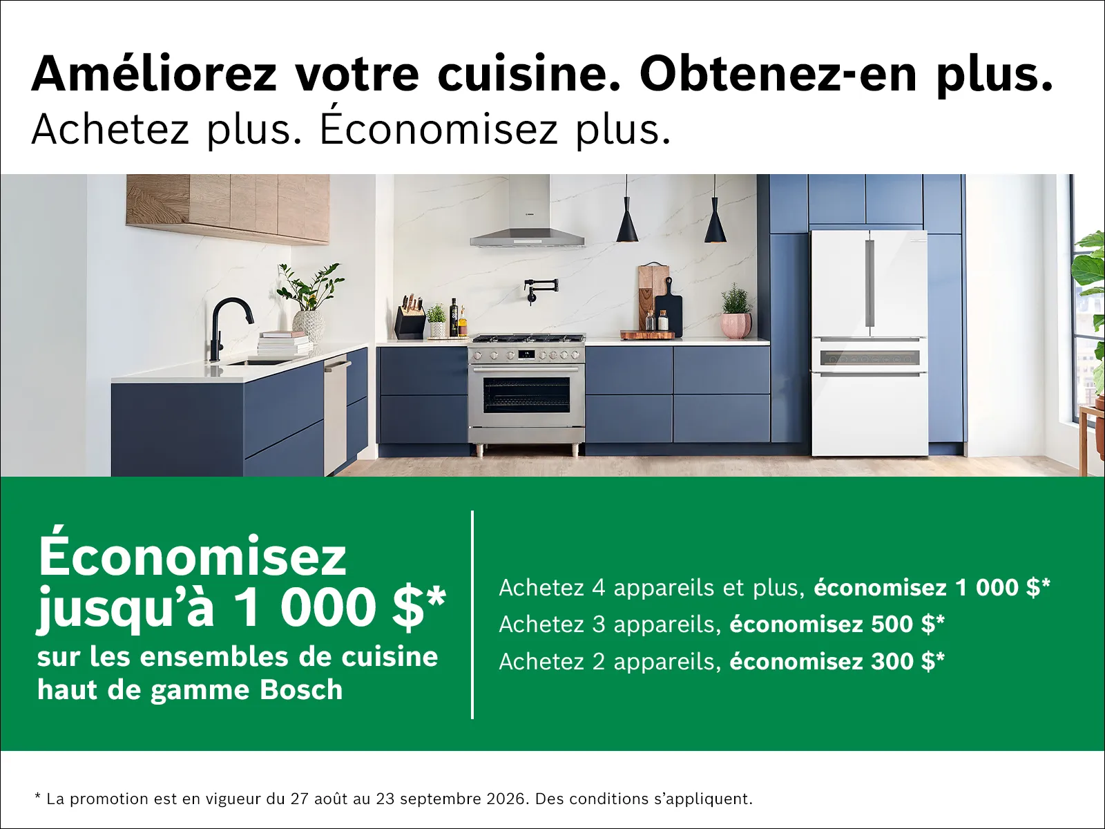 Achetez plus. Économisez plus.