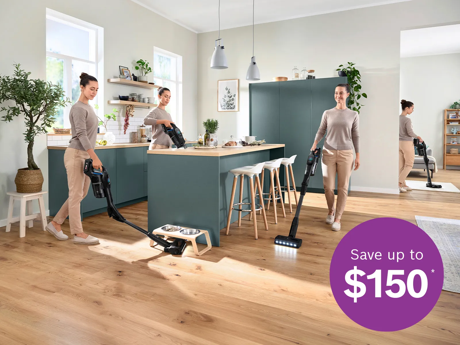 Enjoy Back-to-School savings on Bosch vacuums.