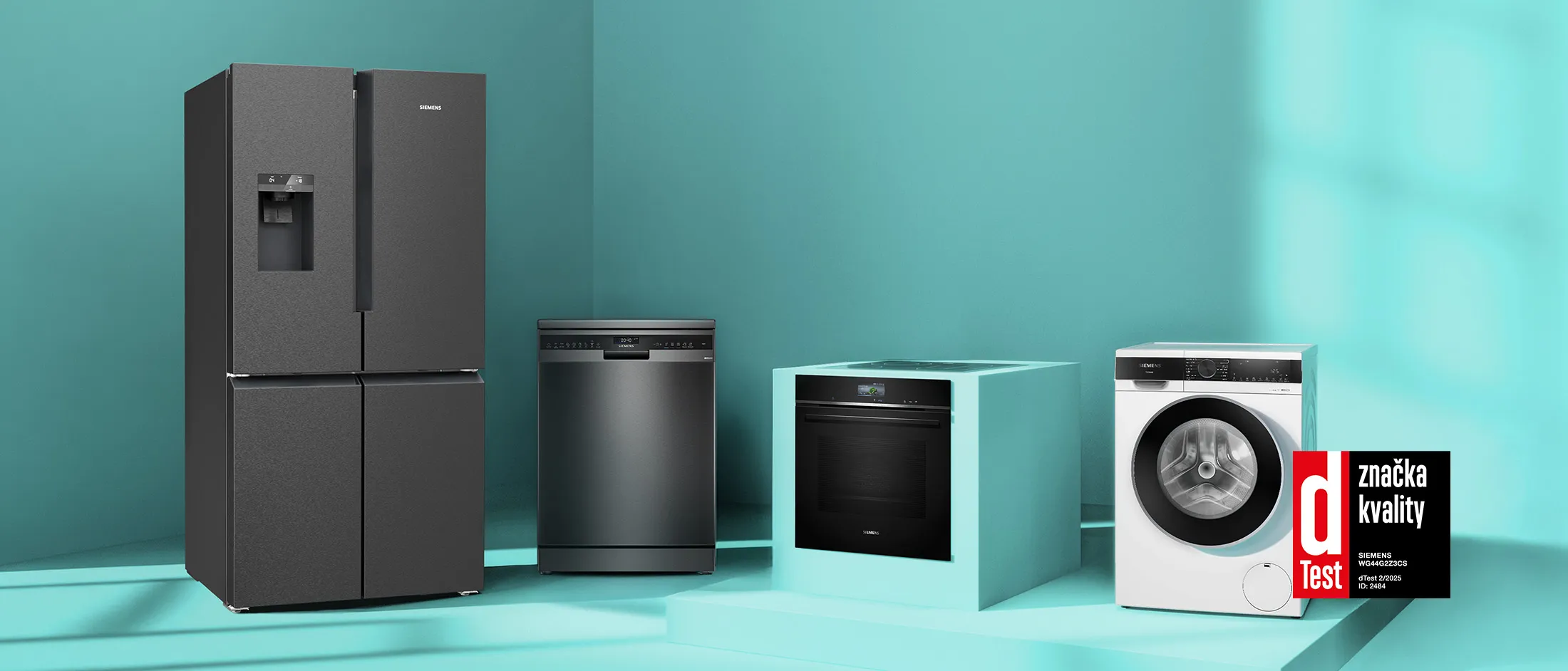 Vybrané spotřebiče Siemens na které můžete získat cashback až 5 000 Kč