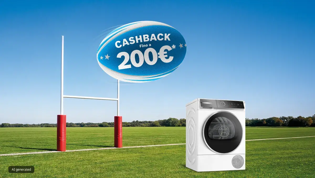 Scegli Bosch e porta il cashback a meta!