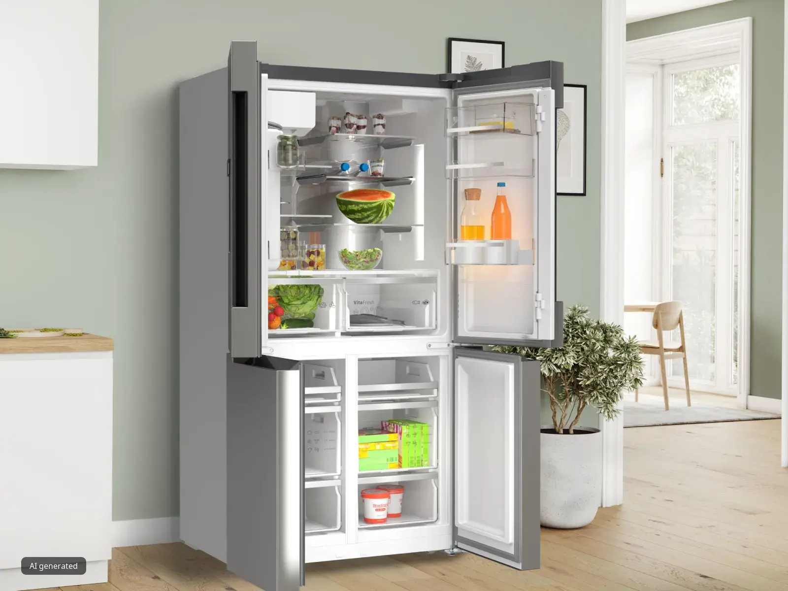 Bosch Serie 6 fridge-freezer