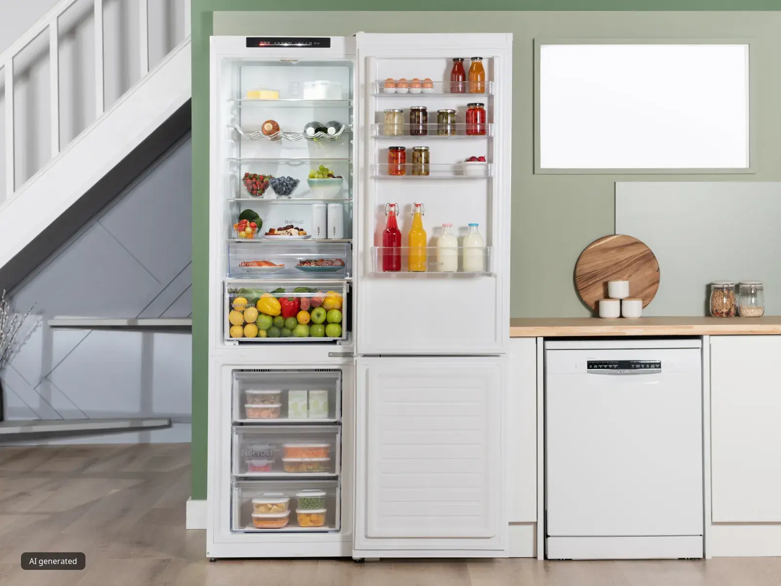Bosch Serie 4 fridge-freezer