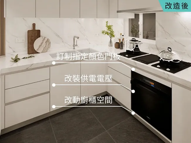 Siemens Kitchen Modification Service Built-in Oven After Renovation