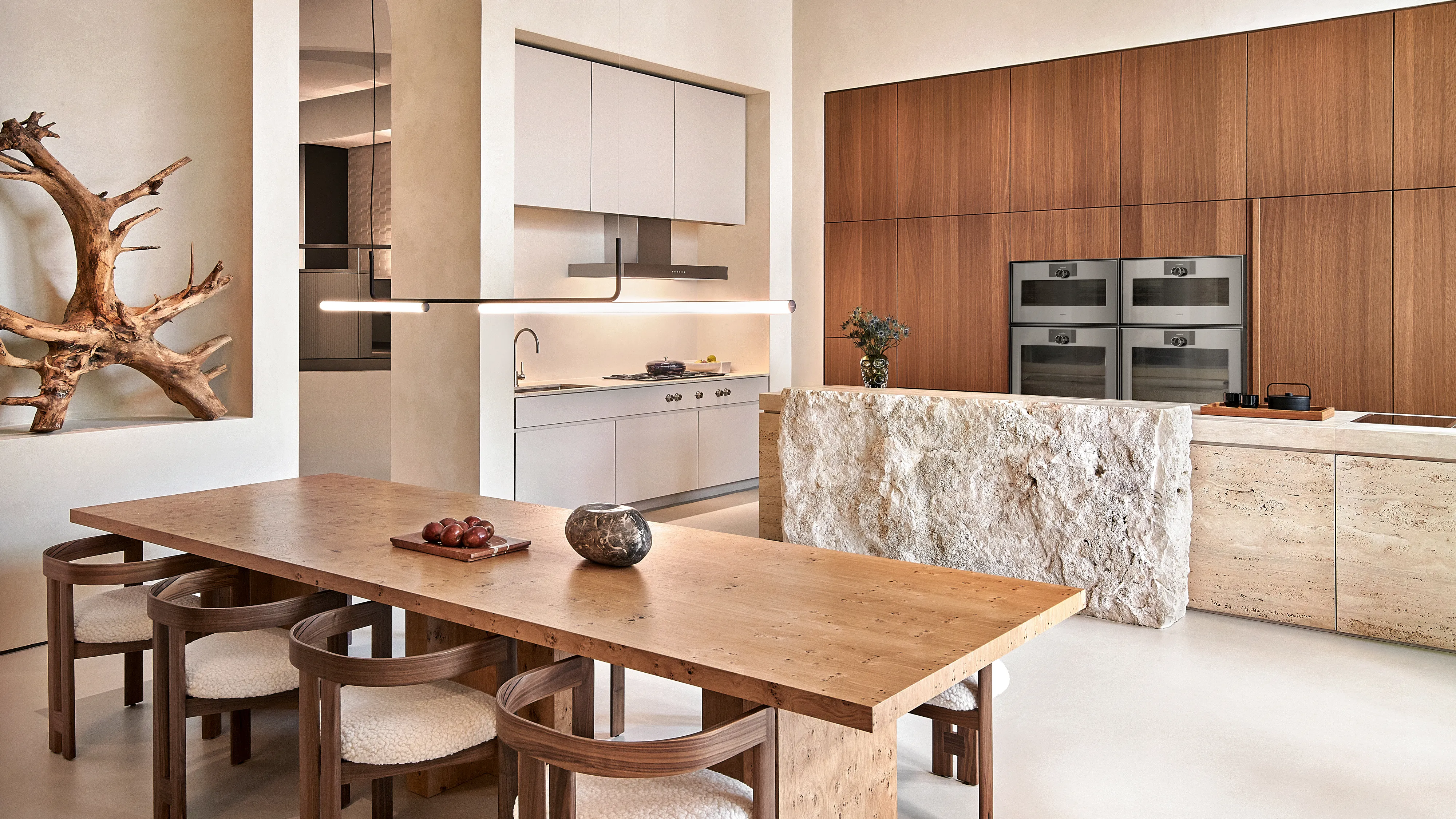 An image of the Gaggenau showroom in Beverly Hills.