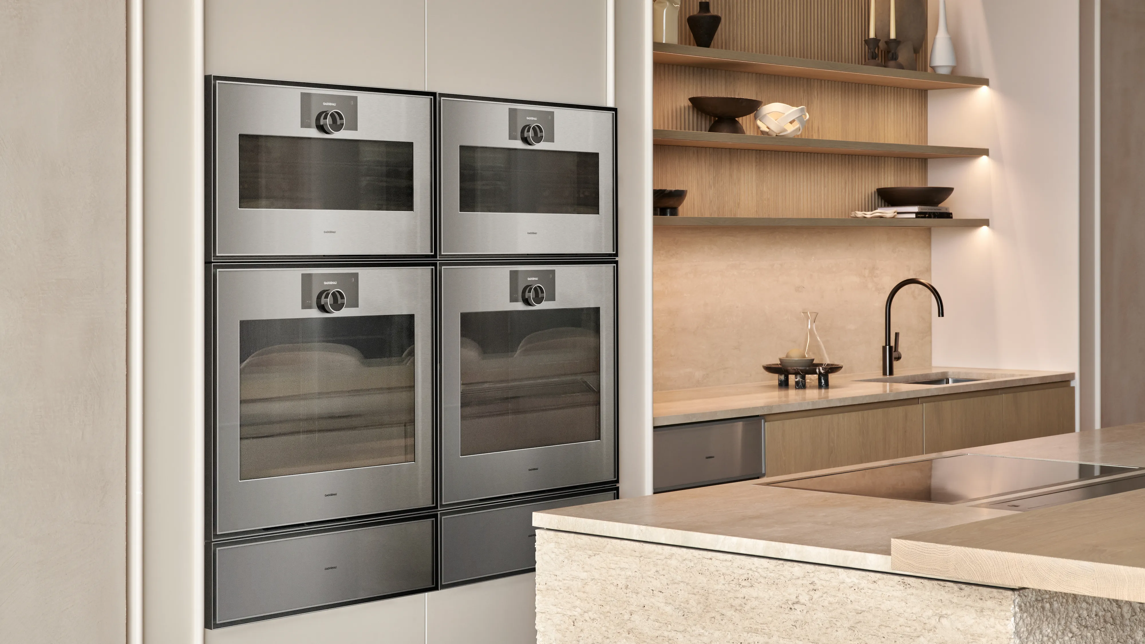 An image of the Gaggenau showroom in Miami.