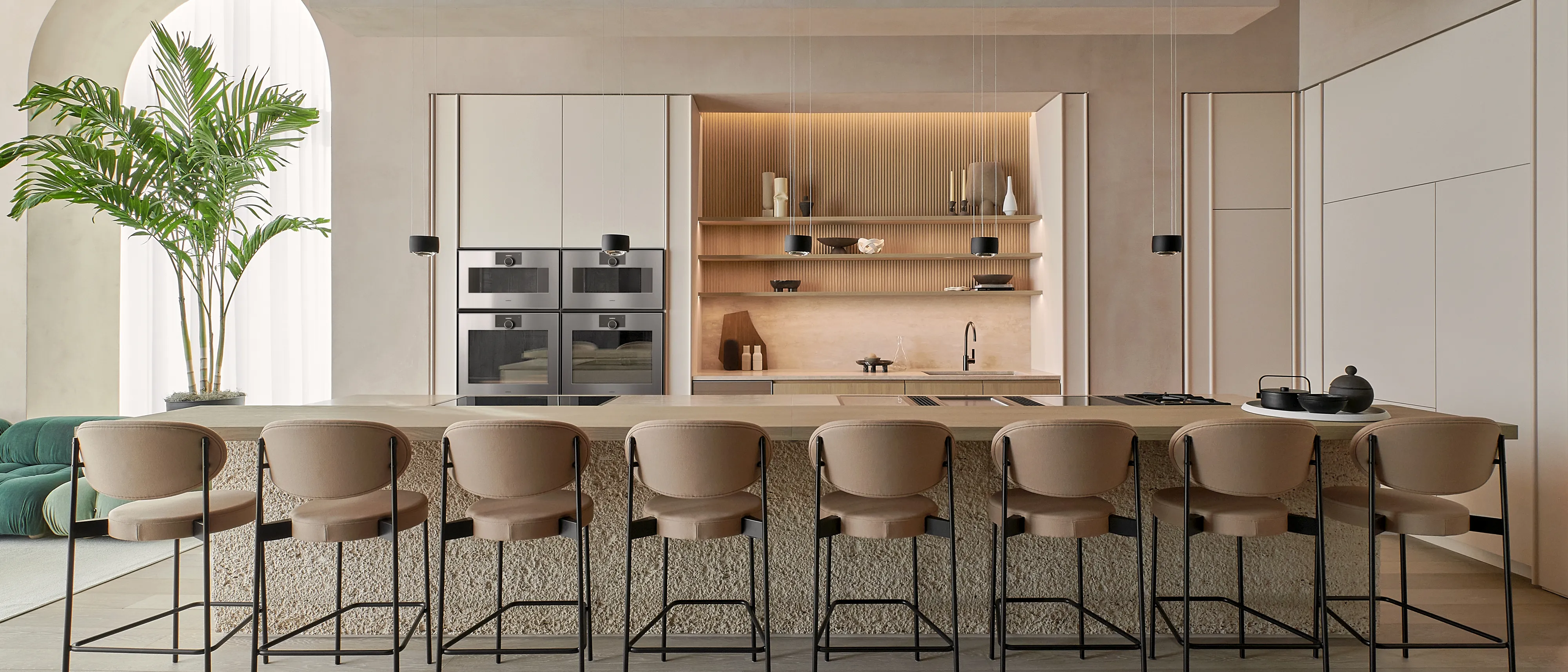 Gaggenau appliances in the new Miami Flagship showroom