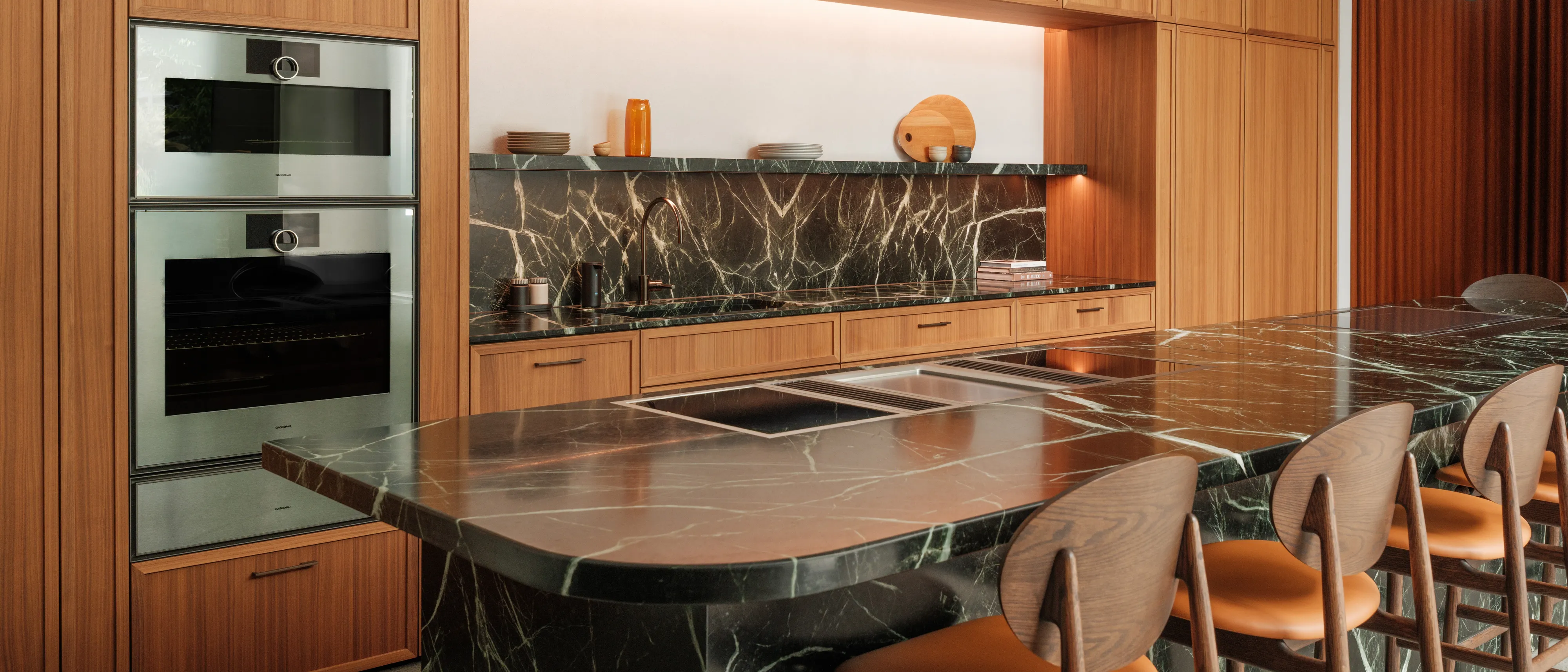 View inside the Gaggenau Washington DC showroom