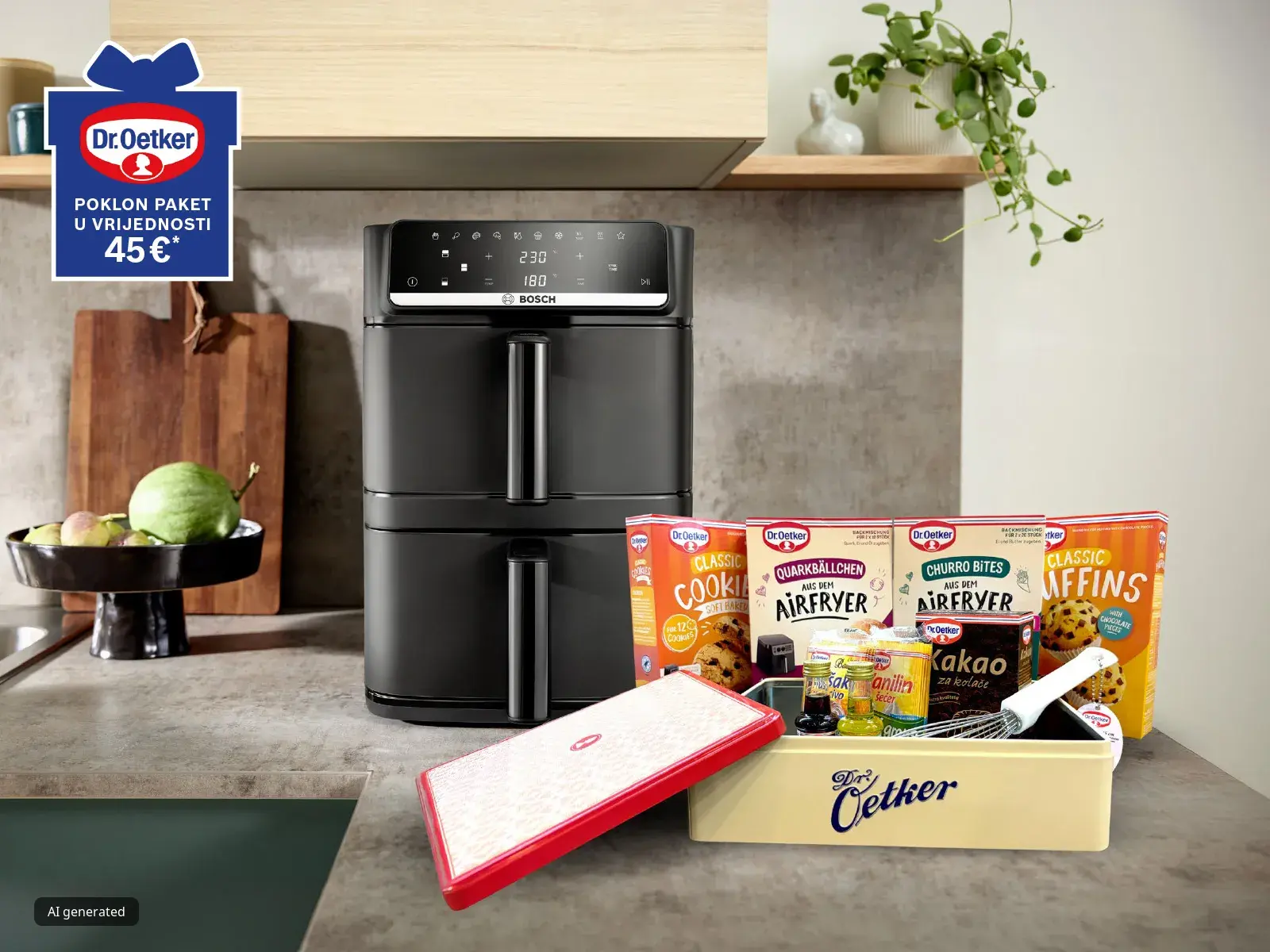 Air Fryer u promociji s dr.Oetkerom