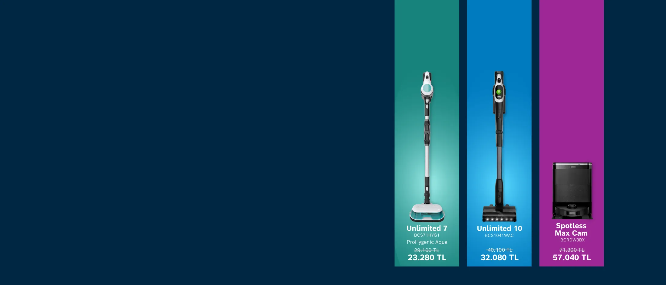 Bosch temizlik ekibinde indirim fırsatı