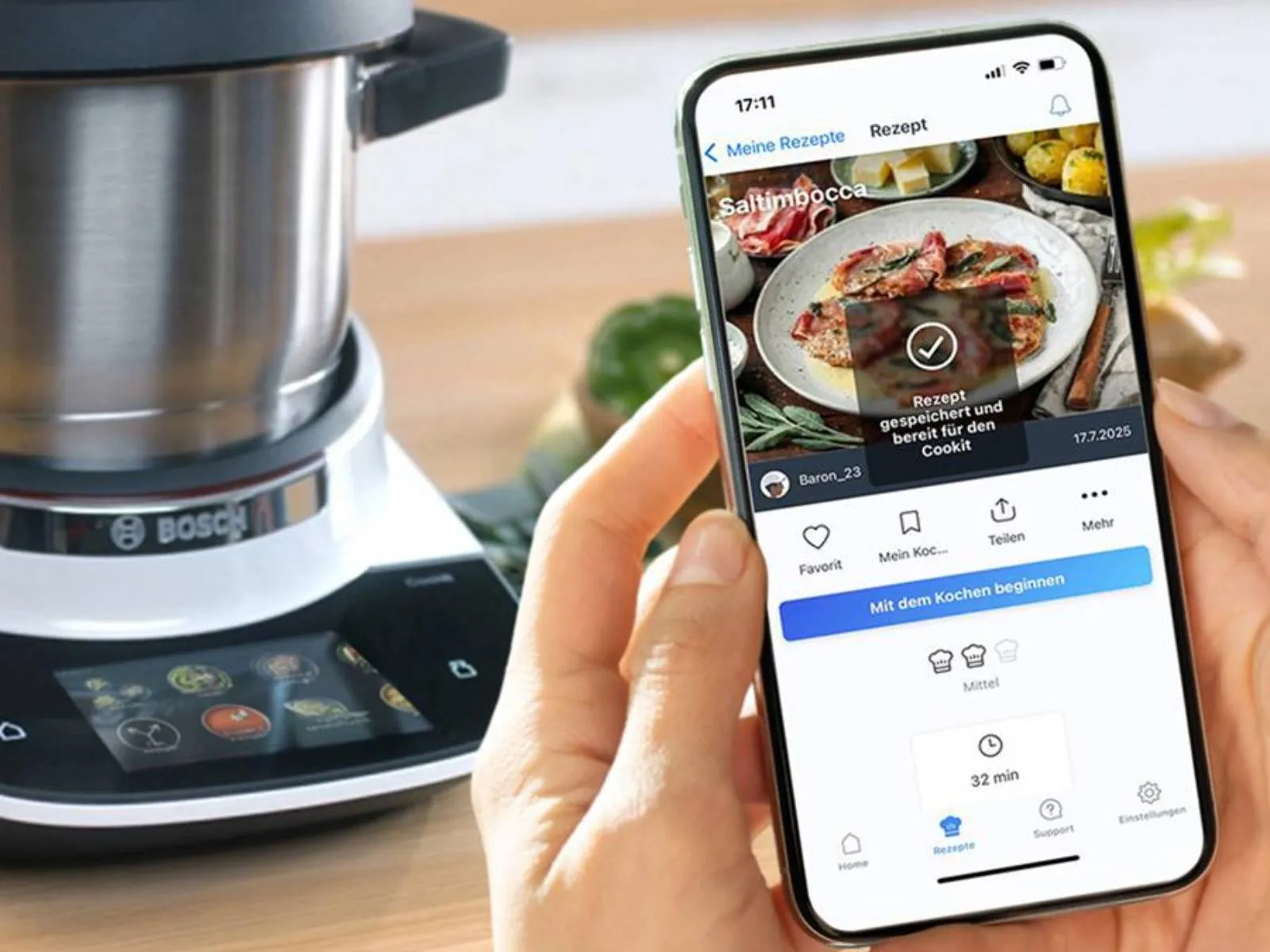 Cookit AI Recipe Converter.