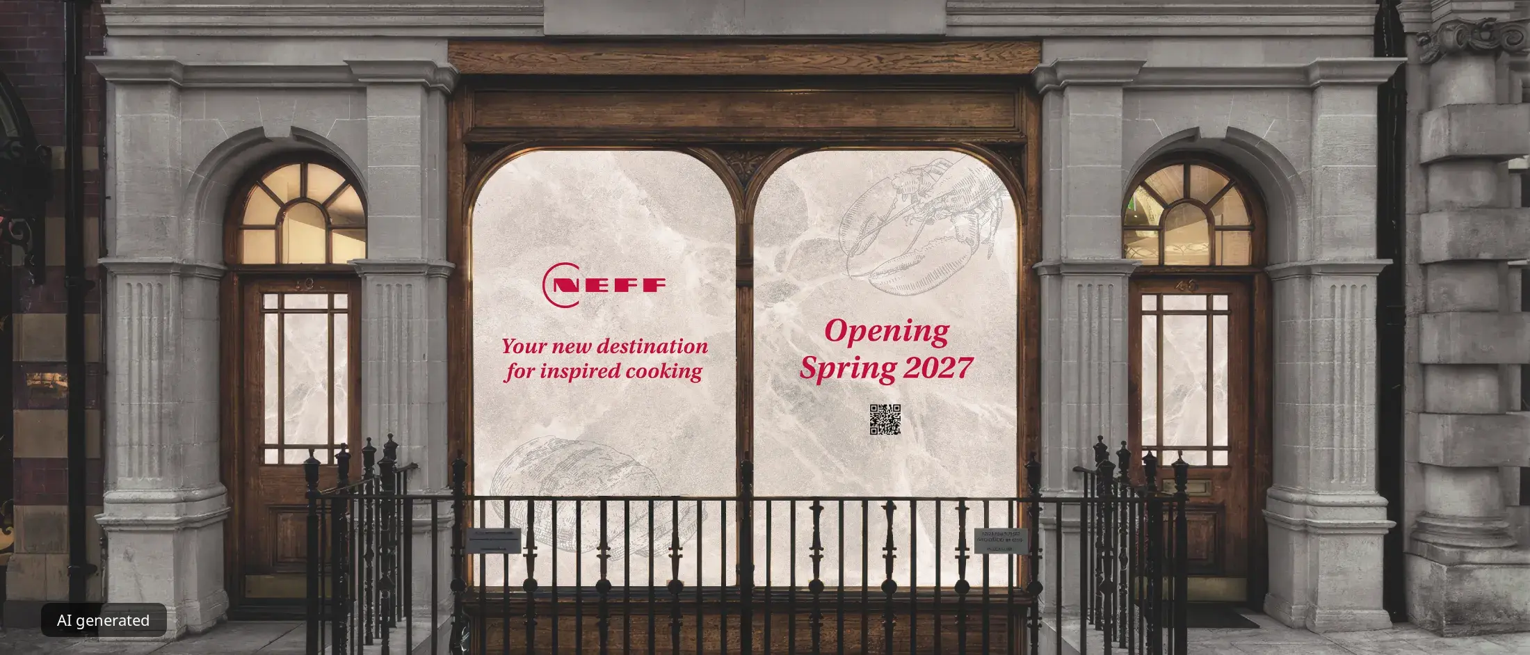 NEFF London Showroom front coming soon