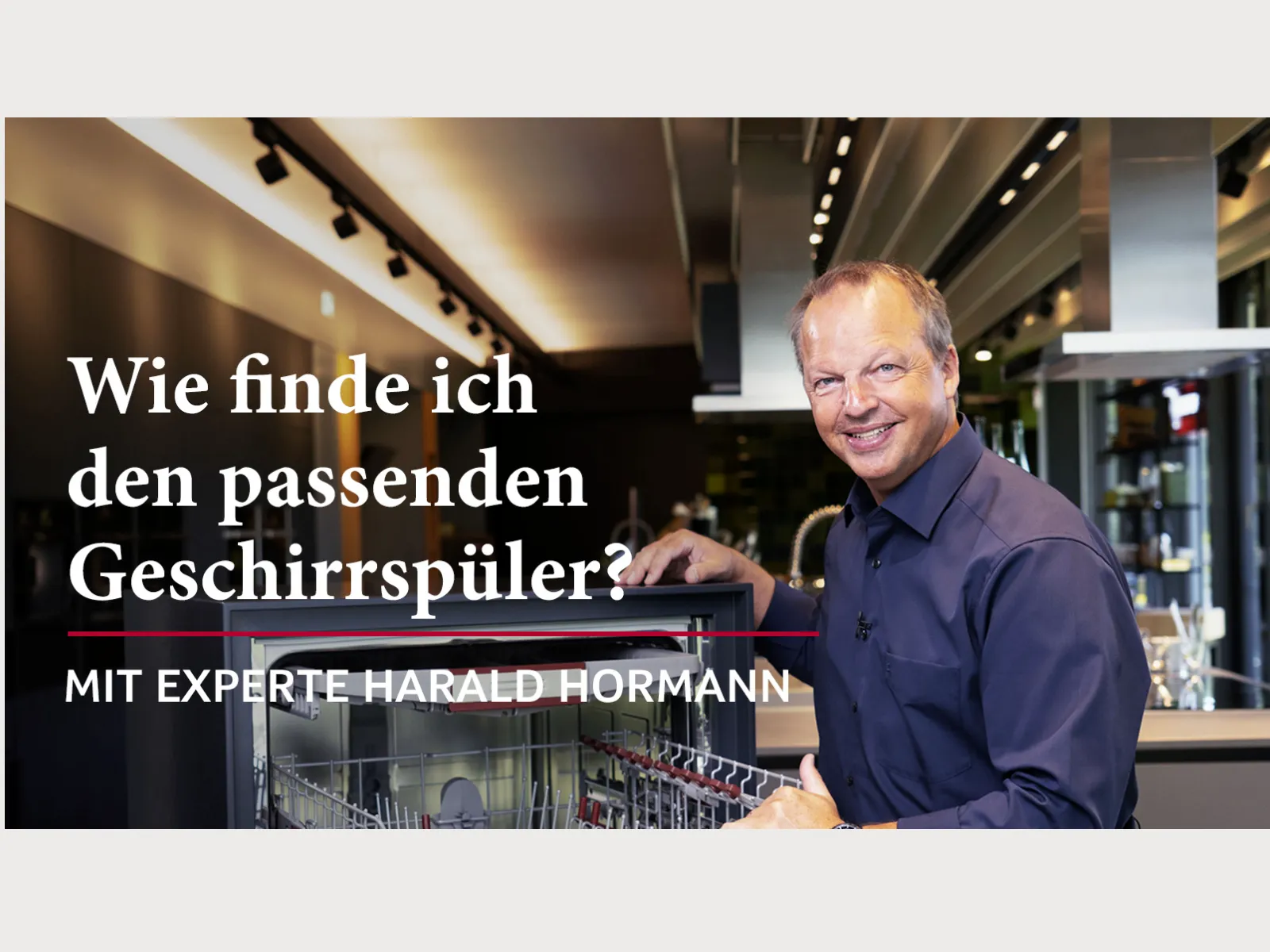 So finden Sie Ihren Geschirrspüler