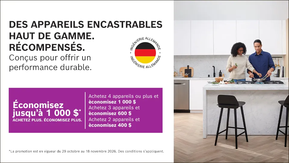 Achetez plus, économisez plus avec Bosch
