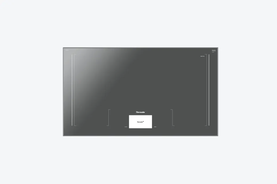 alt-Sleek, modern television set with minimalist design and black display screen.