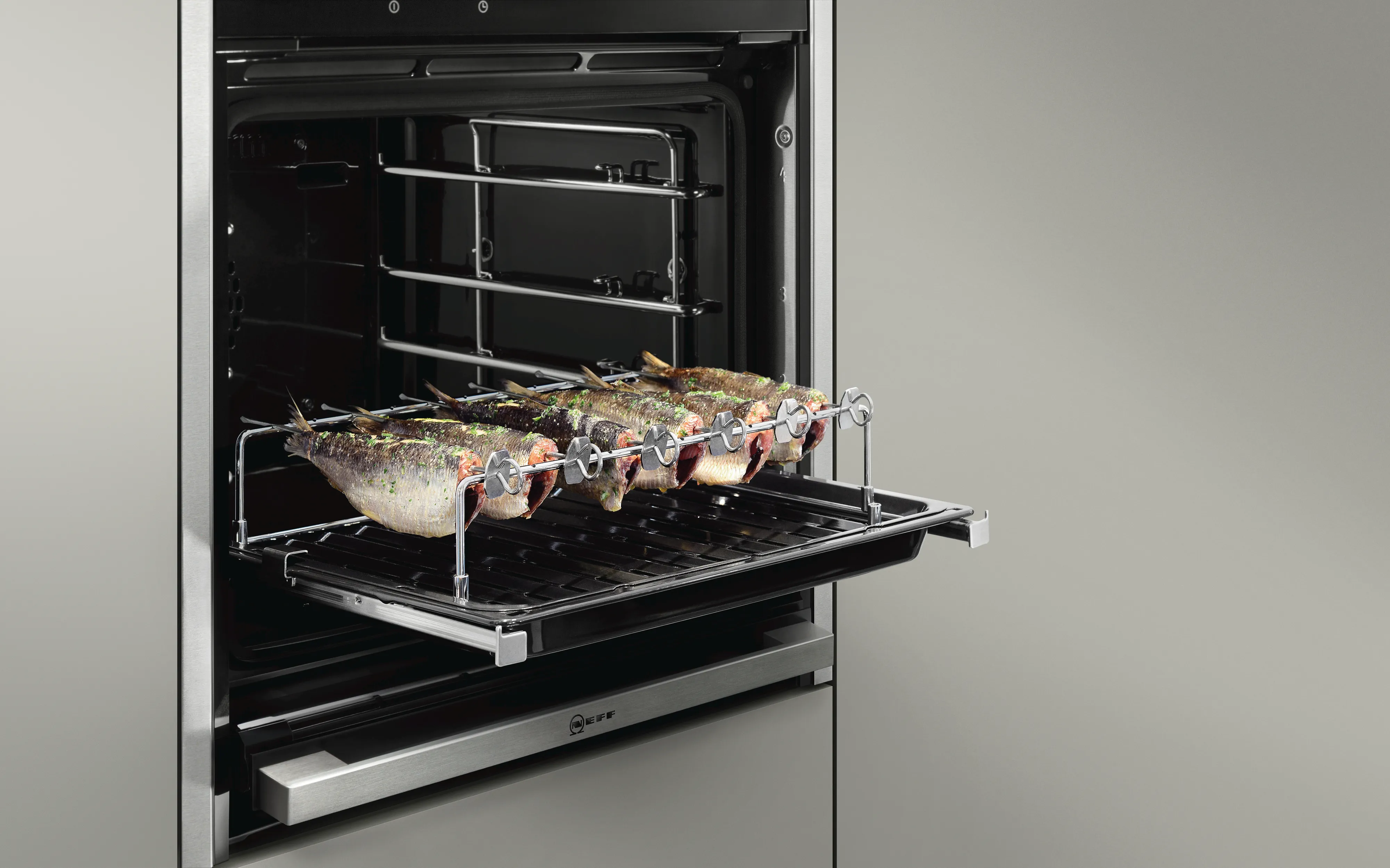 Fisch im Backofen grillen mit Grillset