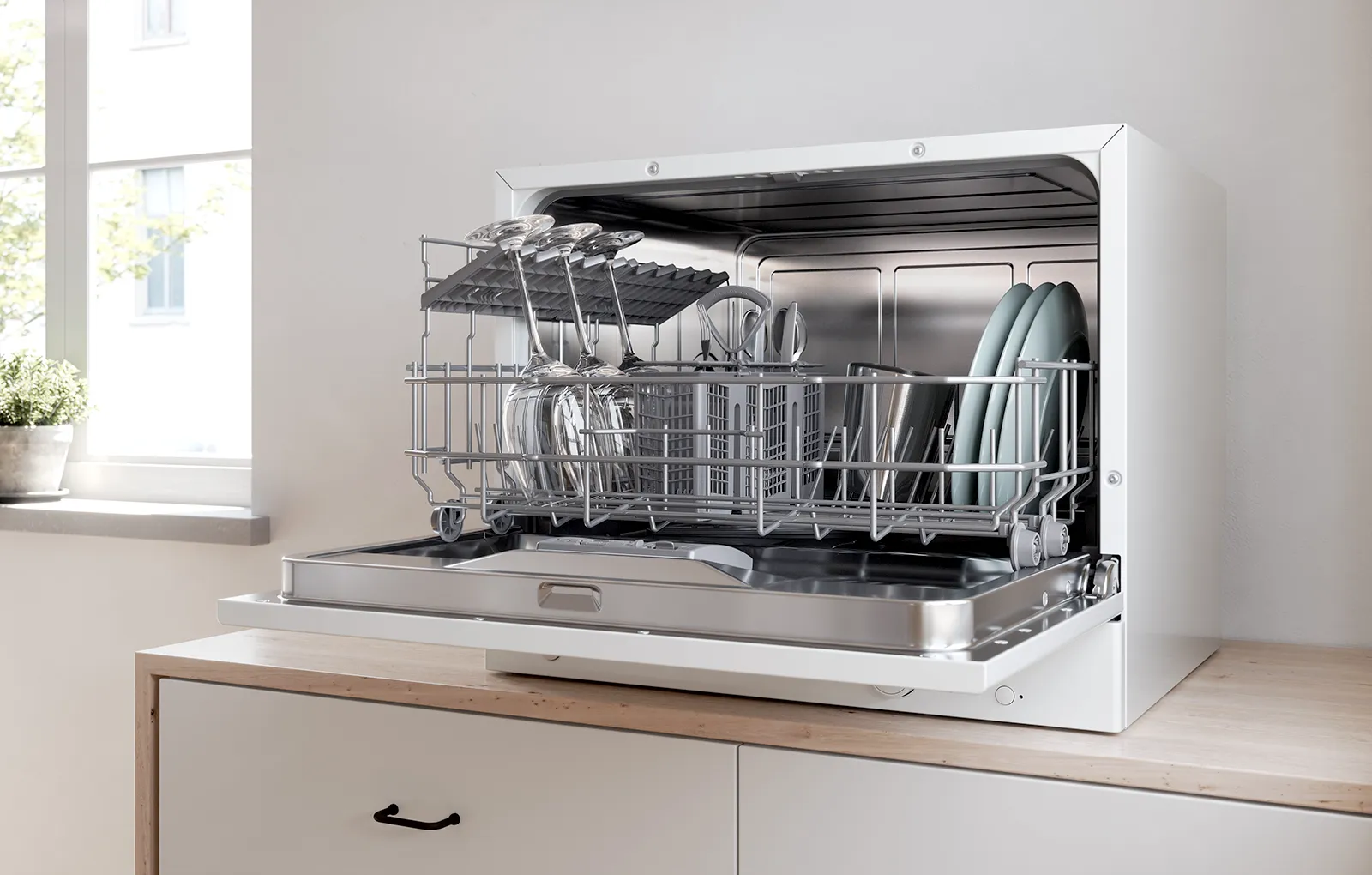 Compact dishwashers: for all those who don't really have room for a dishwasher.