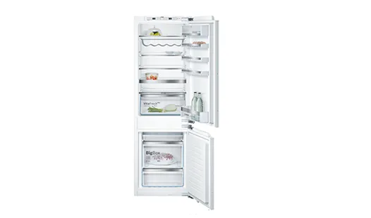 Хладилници за вграждане с фризер в долната част