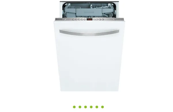 Máquinas de lavar loila de 45 cm totalmente integráveis