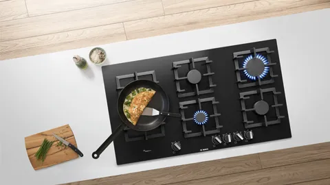 כיריים גז ב-9 עוצמות להבה מדויקות