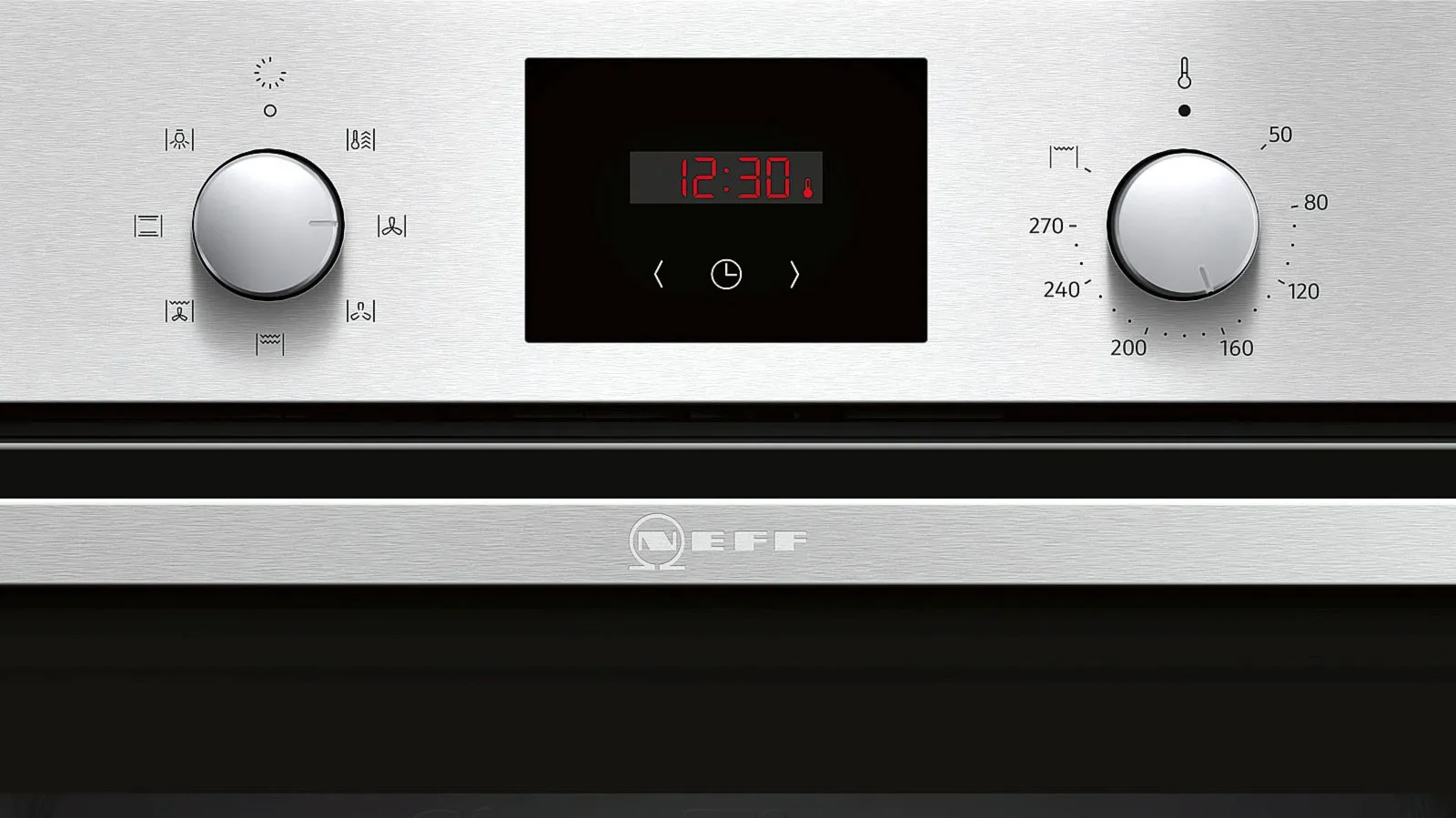 NEFF LED-Display mit mechanischer Steuerung