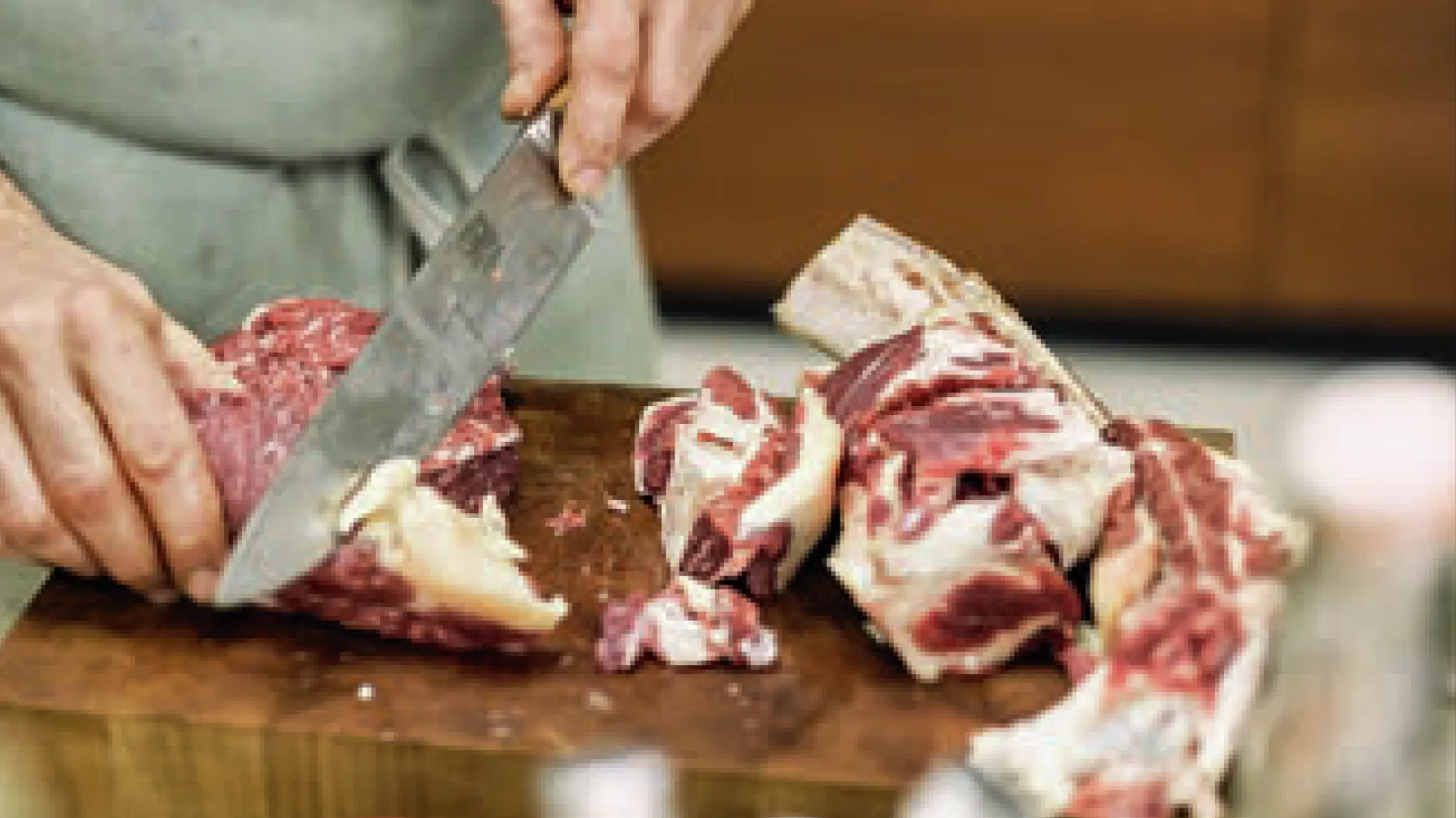 Schritt 1 - Zubereitung eines Steaks auf einen induktionsgeeigneten Herd.